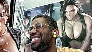 Chica asiática tetona y mala cubierta de semen&comma; Puta de Fallout con grandes tetas&comma; Directora ejecutiva de enormes tetas con sus tetas cubiertas de semen&comma; Puta de coño calvo y apretado siendo follada&comma; Generado por IA